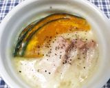 カボチャとベーコンのココットカマン作り方5写真