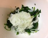 イカとほうれん草のサラダ作り方6写真