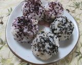 れんこん入りご飯団子作り方3写真