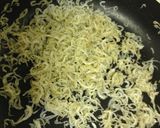食感のハーモニー！蕪の葉とシラスの菜飯作り方1写真