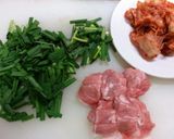 ☆絶対ウマイ♪豚キムチ丼作り方1写真