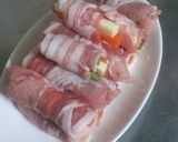野菜とチーズの豚肉巻き作り方5写真