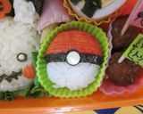 ピカチュウ×ハロウィン　キャラ弁当作り方8写真