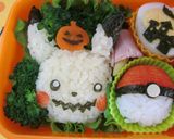 ピカチュウ×ハロウィン　キャラ弁当作り方7写真