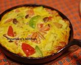 野菜たっぷりオープンオムレツ作り方4写真