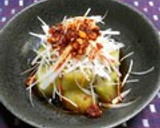 蒸し茄子のピリ辛中華酢和え作り方8写真