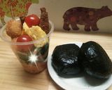 捨てれる容器のお弁当作り方1写真