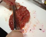 ほうれんそうの梅肉和え作り方2写真