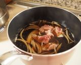 麺つゆでお出汁のきいたカレーうどん作り方4写真