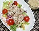 豚肉のサラダ✩味噌マヨネーズたれ作り方3写真
