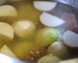 和風仕立ての牛バラスープ。作り方10写真