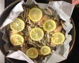 鮭とキノコのフライパン蒸し焼き作り方4写真