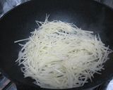 ジャガイモの黒酢炒め・簡単な炒め物です作り方5写真