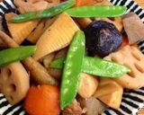 圧力鍋で筑前煮作り方9写真