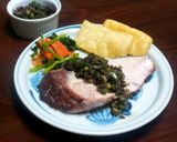塩こんぶの旨味☆鰤のさっぱり葱ソース添え作り方6写真