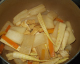 大根とあげのさっと煮作り方4写真