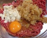 ダブルチーズハンバーグ作り方3写真