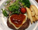 ダブルチーズハンバーグ作り方9写真
