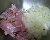 ココットカマンで☺プチチーズオムライス作り方1写真