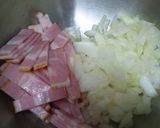 ココットカマンで☺プチチーズオムライス作り方1写真