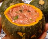 ハロウィンのかぼちゃミートローフ作り方10写真