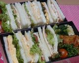 野菜とツナのサンドイッチ⭐お弁当にも♪作り方13写真