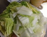 白菜のあったかミルク煮作り方1写真