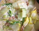 白菜のあったかミルク煮作り方4写真