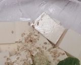 ピリ辛豆腐サラダ～♪作り方1写真