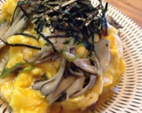 ♡舞茸のあんかけ和風オムライス♡作り方5写真