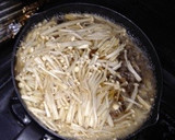 安い早い歯ごたえ糸こん＆エノキすき焼き風作り方4写真