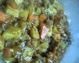 カレーパンの具。仕込み粉200ｇ用作り方3写真