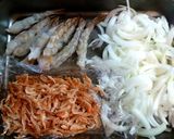 海老丸ごと1尾入り♡桜海老のかき揚げ作り方1写真