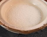 焼きキノコと甘エビの土鍋ごはん作り方1写真