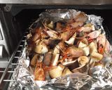 焼きキノコと甘エビの土鍋ごはん作り方7写真