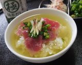 まぐろの極抹茶だし茶漬け作り方3写真