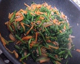 激うま♡挽き肉人参ほうれん草炒め作り方5写真
