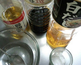 もずくの塩抜き&もずくのタレ作り方1写真