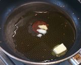 トマトと玉ねぎのクリームスープパスタ作り方2写真