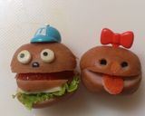 コロコロウインナーでハンバーガーくん作り方3写真