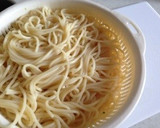 オクラとほうれん草の簡単あっさりパスタ作り方5写真