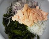 ダイエット☆白滝サラダp(^-^)q作り方1写真
