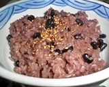 黒小豆♪で炊いてみた赤飯♡炊飯器ver作り方9写真