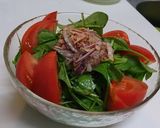 サラダほうれん草のさっぱりサラダ作り方6写真
