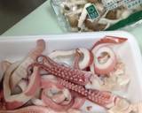 イカとキノコのソテー＊バジル風味作り方1写真