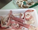 イカとキノコのソテー*バジル風味作り方1写真
