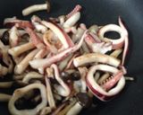 イカとキノコのソテー*バジル風味作り方5写真