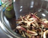 イカとキノコのソテー*バジル風味作り方6写真