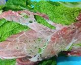 簡単！白菜と豚バラ肉のミルフィーユ鍋☆作り方1写真
