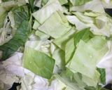 簡単美味しいキャベツ卵作り方1写真